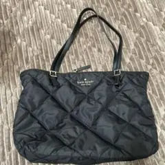 kate spade ブラックトートバッグ　ショルダーバッグ