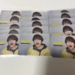 なにわ男子 藤原丈一郎 Doki it 特典 クリアカード 15枚セット