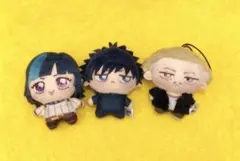 呪術廻戦　ちょぴぬいぷち6 伏黒恵　秤金次　星綺羅羅　3種セット　マスコット