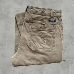00s G.H.BASS ワークパンツ カーキ メンズ ギミックパンツ y2kのサムネイル