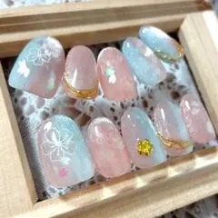 うさぎ様✿❀専用ページ 2点ご購入 桜ネイル マグネットグラデーション