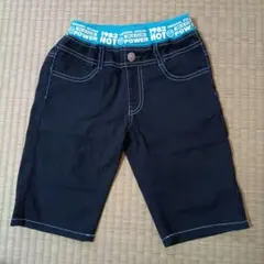 MILD CLUB 黒 ハーフパンツ 130cm