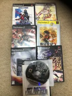 中古☆Play Station2 ゲームソフト8枚セット★プレステ2