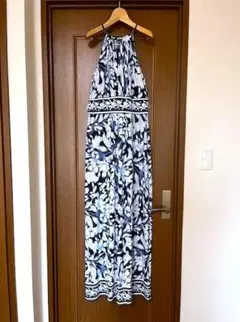 新品ロンドンタイムス★花柄マキシ丈ワンピース