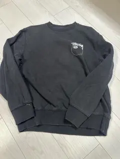 Stüssy ブラック スウェット トレーナー 8ボール Mサイズ ステューシー