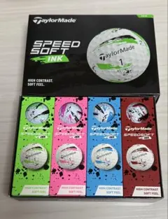 TaylorMade SPEED SOFT INK ゴルフボール カラーアソートのサムネイル