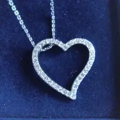Swarovski　ハート型ネックレス　スワロフスキー
