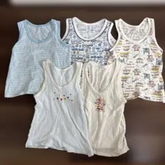 タンクトップ　肌着 ５点セット キッズ　110 西松屋