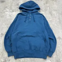 こ*へ様 USA製　エルエルビーン×ラッセルアスレティック　パーカー　古着　ブル