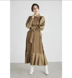 リエンダ　キャメルワンピース