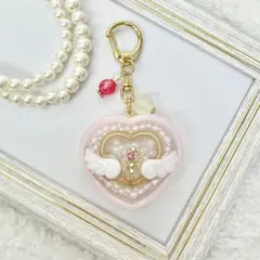 Dream tap(ぴんく) ＊ シャカシャカキーホルダー