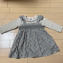 スラップスリップ 小花柄ワンピース サイズ90