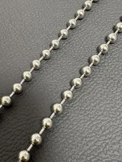シルバー925/変形ボールチェーン/50cm/ 新品/ボール2mm/6.9g - メルカリ
