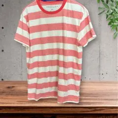 Aeropostale ボーダー Tシャツ レッド ホワイト SサイズD5のサムネイル