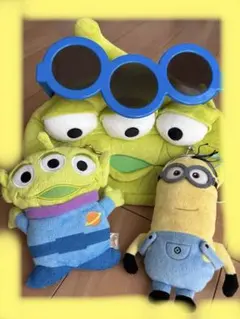 リトルグリーンメン♡ミニオン3点セット