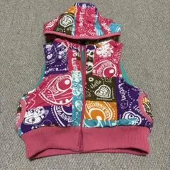 フード付き ベスト 90cm 秋冬服