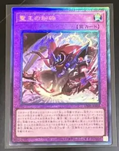 遊戯王 聖王の粉砕　レリーフ