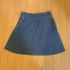 ラルフローレン　デニム　ミニスカート　台形　Ａラインのサムネイル