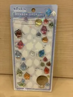 ボンボンドロップシール しずくちゃん　おすそわけ　しずくの森のなかまたち