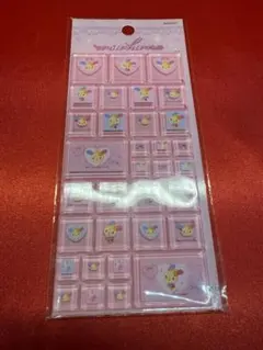 サンリオ タイルシール ピンク キャラクターシールセット