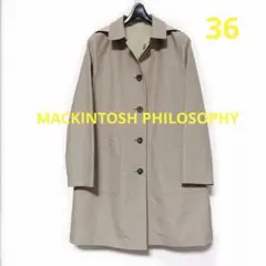 ★極美品★MACKINTOSH PHILOSOPHYリバーシブルスプリングコート