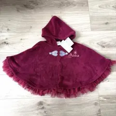 Disney Frozen アナ フードコート 90サイズ 80-95 ポンチョ