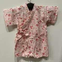 くろわっさんすべべ 甚平　女の子