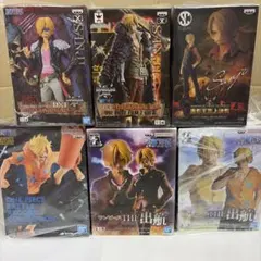 ONE PIECE サンジ フィギュア 6体セット