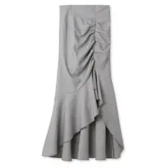 SNIDEL スナイデル シャーリングスリットマーメイドスカート 0