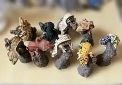 いきもの大図鑑指まきコレクション レオパードゲッコーとクレステッドゲッコー