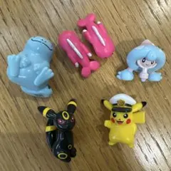 ポケモン ミニフィギュア ピカチュウ ブラッキー ヌオー シャリタツ テブリムのサムネイル