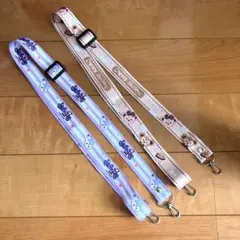 キャラクター柄 ストラップ 2本セット