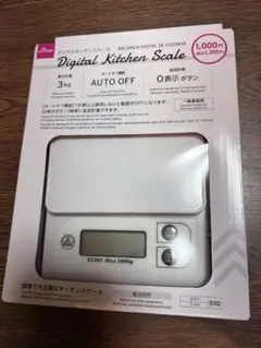 デジタルキッチンスケール 3kg EC201WH - メルカリ