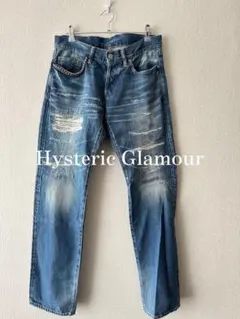 タグ有・極美品】ヒステリックグラマー RSM ダメージ加工 デニムパンツ