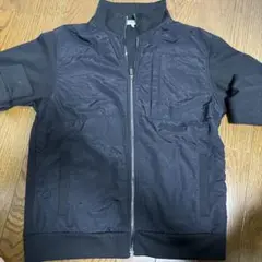 renoma XL 黒 ジップアップジャケット