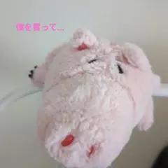 ディズニー購入品　ピンクの豚の筆箱