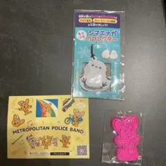 【新品】ピーポくん　シール　キーホルダー　シマエナガ　リフレクター