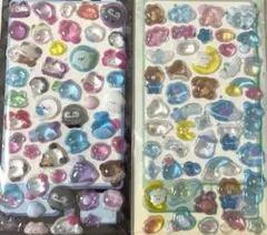 海の生き物 アニマル 動物 ボンボンドロップ ぷくぷく シール 立体 うるちゅる