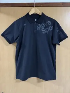 【美品】デサント タフポロシャツ ムーブスポーツ