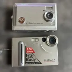 CASIO EXLIM EX-S2 HITACHI HDC-301 2台セット