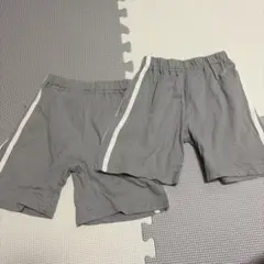 グレー 半ズボン 90 100cm