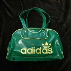 adidas アディダス 70s 80s vintage レザー ボストンバッグ