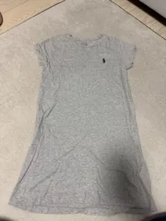 M*K様 POLO RALPH LAUREN グレー 半袖ミニワンピース Sサイ