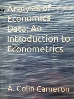 Analysis of Economics Data: An Introduct