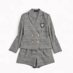 Lovetoxic 160 チェックジャケット ショートパンツ 卒業式フォーマル