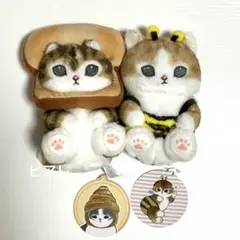 mofusand モフサンド　パンにゃん　ミツバチにゃん　ぬいぐるみ　プライズ