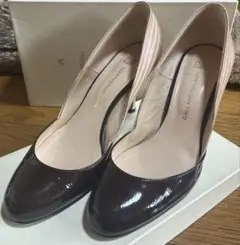 gallardagalante エナメル　バイカラー　パンプス　38のサムネイル