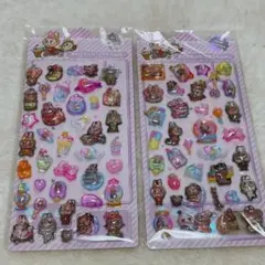 ラブブ シール うるちゅる 3D 立体 ボンボンドロップ ウォーター