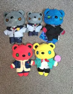 ヒプノシスマイク☆くまぐるみ☆ぬいぐるみ☆5点
