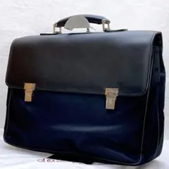 ✨美品✨S.T.DUPONT ビジネスバッグ ナイロン レザー 金具 デュポン